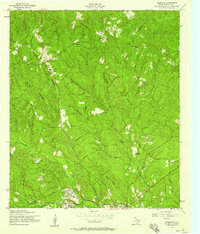 Wiergate 1954 topographic map preview
