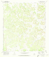 Wild Horse Canyon 1969 topographic map thumbnail