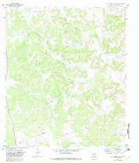 Wild Horse Canyon 1969 topographic map thumbnail