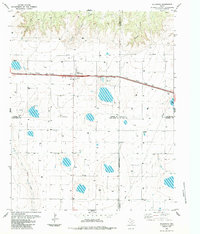 Wildorado 1984 topographic map thumbnail