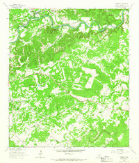 Wimberley 1964 topographic map thumbnail