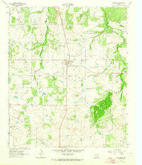 Windthorst 1962 topographic map thumbnail