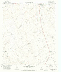 Wink South 1968 topographic map thumbnail