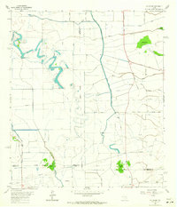 Winnie NW 1962 topographic map thumbnail