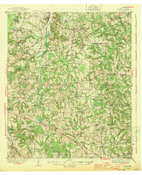 Winona 1943 topographic map thumbnail