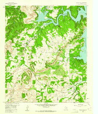 Wizard Wells 1960 topographic map thumbnail