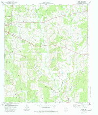 Woden 1983 topographic map thumbnail