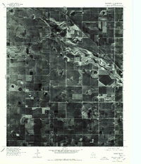 Wolfforth NE 1976 topographic map thumbnail