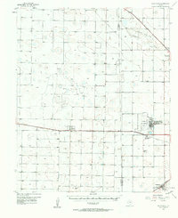 Wolfforth 1957 topographic map preview