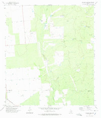 Woodard Lake 1972 topographic map thumbnail