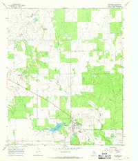 Woodson 1966 topographic map thumbnail