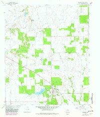 Woodson 1966 topographic map thumbnail
