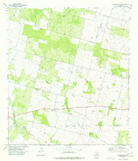 Woodward NE 1974 topographic map thumbnail