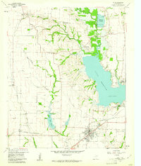 Wylie 1959 topographic map thumbnail