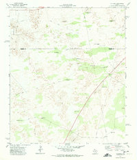 Y T Ranch 1971 topographic map thumbnail