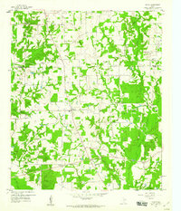 Yantis 1959 topographic map thumbnail