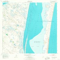 Yarborough Pass 1952 topographic map thumbnail