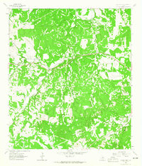 Yeager Creek 1963 topographic map thumbnail