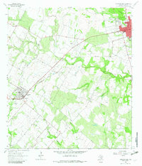 Yorktown West 1963 topographic map thumbnail