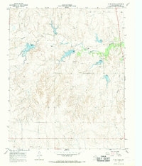Young Ranch 1967 topographic map preview