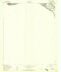 Ysleta NW 1955 topographic map thumbnail