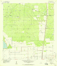 Yturria 1956 topographic map thumbnail