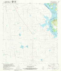Zapata NW 1979 topographic map thumbnail