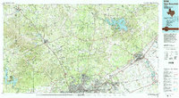 New Braunfels 1992 topographic map thumbnail