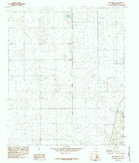 New Home SE 1985 topographic map thumbnail