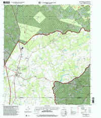 New Waverly 1997 topographic map thumbnail