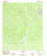 Newton West 1984 topographic map thumbnail