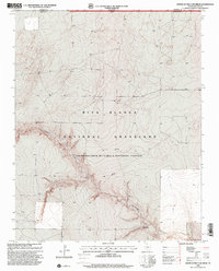 North of Red Cow Draw 1998 topographic map thumbnail