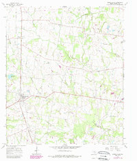 North Zulch 1965 topographic map thumbnail