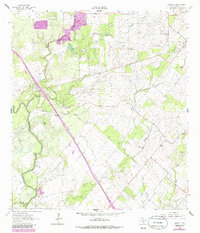 Oakville 1964 topographic map thumbnail