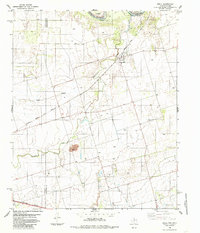Odell 1985 topographic map preview