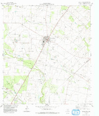 Orange Grove 1979 topographic map thumbnail
