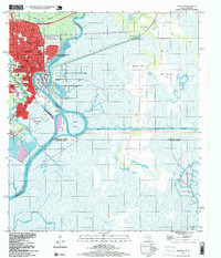 Orange 1996 topographic map thumbnail