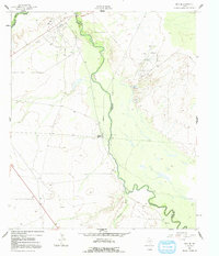 Orla SE 1961 topographic map thumbnail