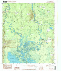 Pace Hill 1984 topographic map preview
