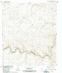 Panther Gulch West 1983 topographic map thumbnail