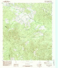Patroon South 1984 topographic map thumbnail
