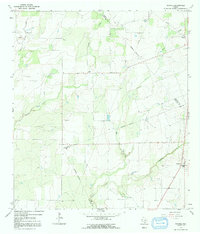 Pawnee 1965 topographic map thumbnail