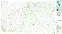Pecos 1986 topographic map thumbnail
