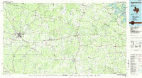 Pedernales River 1985 topographic map thumbnail