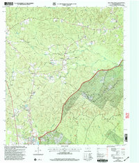 Pineland North 2003 topographic map thumbnail