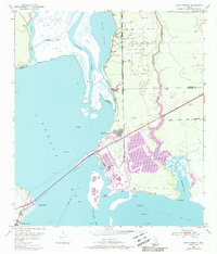 Point Comfort 1952 topographic map thumbnail