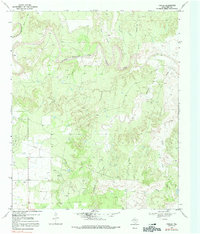 Poplar 1969 topographic map thumbnail