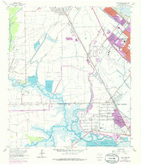 Port Acres 1962 topographic map thumbnail