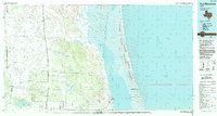 Port Mansfield 1985 topographic map thumbnail