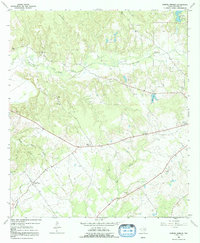 Porter Springs 1964 topographic map thumbnail